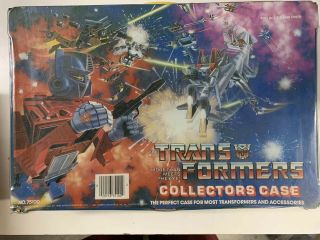 Transformers G1 Collectors Carrying Case 1984 Hasbro Vintage Optimus