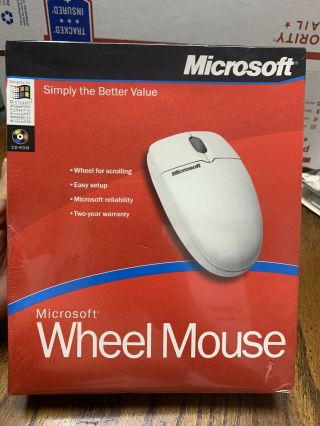Microsoft ® Wheel Mouse,  CD - Windows NT ® 98 ® Antique Factory 3