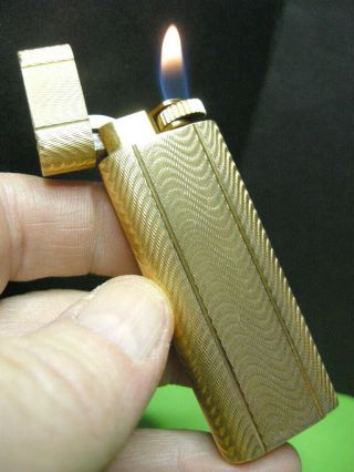 Oval Must De Cartier Lighter Revised & Guaranteed - Briquet,  Accendino Feuerzeug