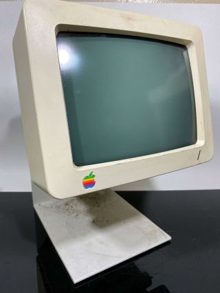 Vintage Apple Mac Macintosh Computer Monitor G090h -