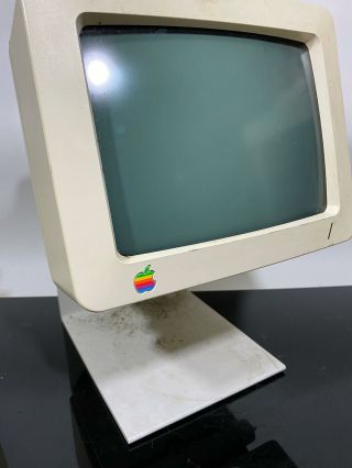 Vintage Apple MAC Macintosh Computer Monitor G090H - 2