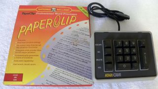 Atari Cx - 85 Paperclip Word Processor /w Key 400/800/1200xl/130xe/xegs/1050/810