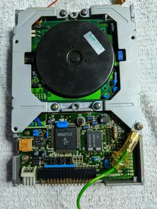Commodore Amiga 1000 A1000 Internal Floppy Drive w/ Metal Bracket 2
