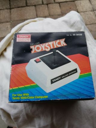Tandy 1000 Joystick Complete,  Boxed - Seems Like It 