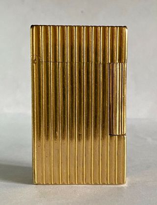 Vintage lighter Dupont Ligne 2 Rose gold plated 2