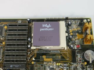 Vintage Socket 7 Motherboard ISA PCI w/ Intel Pentium 133Mhz (M Tech R526wp) 2