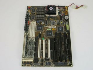 Vintage Socket 7 Motherboard ISA PCI w/ Intel Pentium 133Mhz (M Tech R526wp) 3