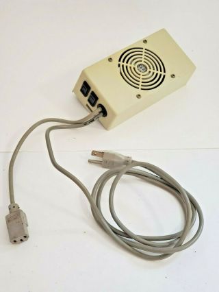 Vintage Apple Ii Plus Computer Cooling Fan And Outlets