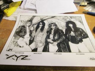 Xyz Promotion Photo Vintage 90 