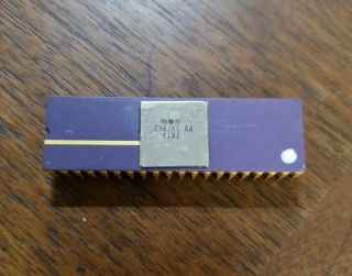 Gold Mos 6567r5 6a Vic Ceramic C - 64 Commodore 64 Cbm Oem Ntsc C64 Sx64