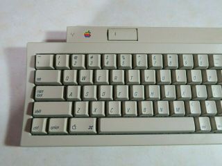 Vintage 1991 Apple Macintosh Keyboard II M0487 with Desktop Bus Mouse G5431 2