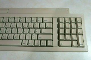Vintage 1991 Apple Macintosh Keyboard II M0487 with Desktop Bus Mouse G5431 3