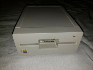 1987 Apple Vintage 5.  25 " External Floppy Drive,  And