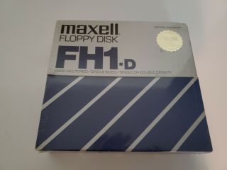 Maxell 8 " Floppy Disks Fh1 - D Hs/ss/sd Or Dd Nos