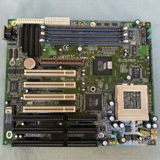 Computer Motherboard Socket 7 Amd Cyrix Pentium Via Winbond Bios Mvp3c - M 100mhz