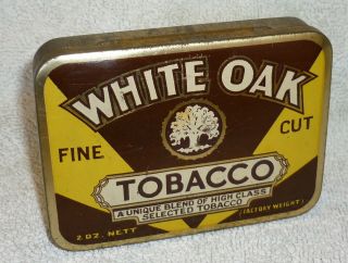 Michelides - White Oak - Fine Cut - Tobacco Tin - 2 Oz Net