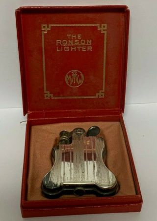Vintage Ronson 1926 Banjo Lighter | | Very Rare |