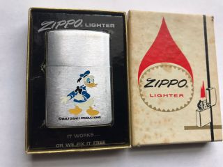 1979 Disney Donald Duck Zippo Lighter