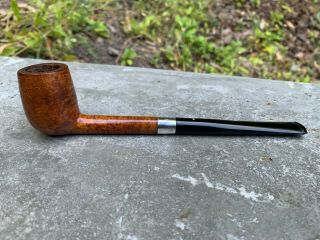 1962 Xl Dunhill Root Briar Sterling Silver Band [england] C7