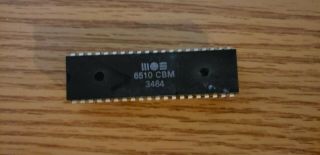 Mos 6510 Cpu For Commodore 64 - And /