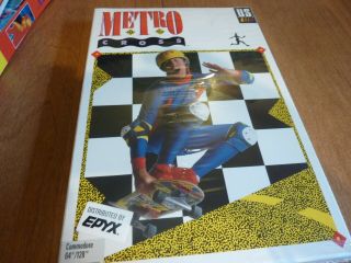Metro By Epyx For Commodore 64,  Rare
