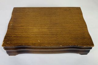 Vintage 1847 Rogers Bros Wood Silverware Flatware Chest Box 17 " X 11.  5 " X 3.  5 "
