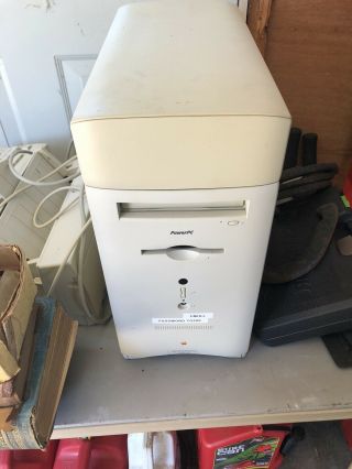 Apple Macintosh Power Pc Tower,  Printer And Keyboard Manf 1996