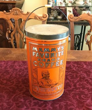 Mammy ' s Favorite Brand Coffee Tin - Paint 2
