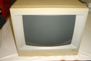 Vintage Applecolor Monitor Composite Iie Model A2m6021 Local Pickup
