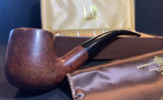 Dunhill Group 5 Bent Bruyere Restored Estate - Stunning - Papers - Bag