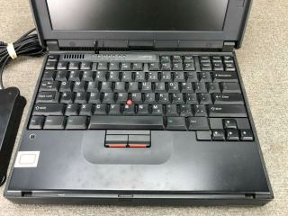 IBM ThinkPad 380D Laptop Computer with Power Supply 3