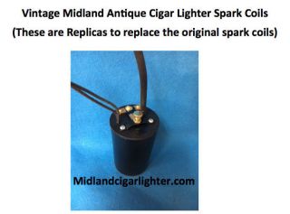 Vintage Midland Antique Cigar Lighter Spark Coil - Not Eldred or Hawkeye Lighter 3