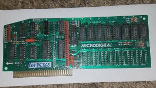 Vintage Apple Ii 2 Computer Micro Digital Microdigital Board Card Ma124 119