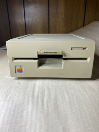 Vintage Apple External Floppy Disk Drive A9m0107 Conus