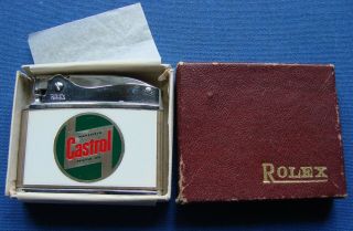 Rare & Rolex Lighter Castrol Motoe Oil - Estate Fresh