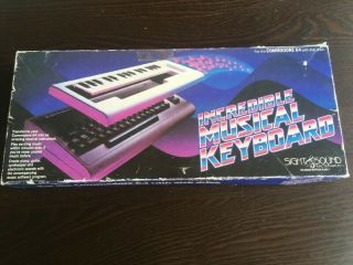 Incredible Musical Keyboard For Commodore 64 - With Materials