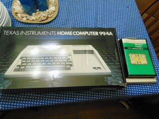 Vintage Texas Instruments Home Computer 99/4a - But Looks In Ex