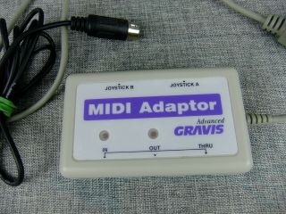 Advanced Gravis Midi Adaptor With Cable Vintage Gus Computer