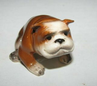Vintage Hagen Renaker Bulldog Dog Figure Figurine