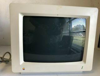 Apple II IIc IIe IIgs RGB Monitor A2M6014 2