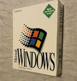 Microsoft Windows 3.  1 Version 3.  11 3.  5 " In Retail Big Box