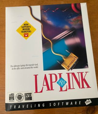 Lap Link Pro Release 4 Traveling Software Pkbxll04 Cables Manuals Laplink