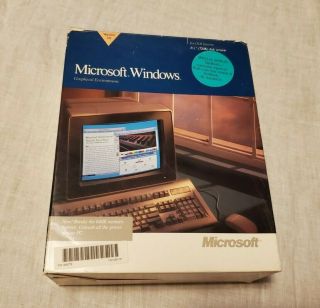 Microsoft Windows 3.  0 3.  5 " In Retail Big Box
