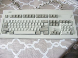 Vintage Ibm Model M 102 Key Terminal Keyboard - P/n 1392595 Rj - 45 05 - Jun - 90