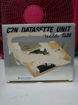 Commodore C2n Datasette Unit Model 1530 Cassette Tape Player Recorder 1