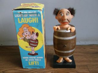 Rare Old " Hard - Up Louie " Cigarette Dispenser Of 80 