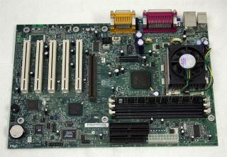 Intel D815eea Socket 370 Motherboard W Pentium Iii Sl4mb 800mhz Cpu & 256mb Ram