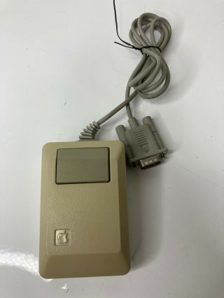 Vintage Apple Macintosh Mac Mouse M0100 For 128k/512k/plus And