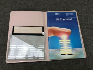 IBM FileCommand 1.  00 Alternate DOS Shell Software for IBM PC & Compatibles 2