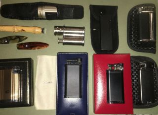 Corona & Colibri Lighters And Pipe Tampers